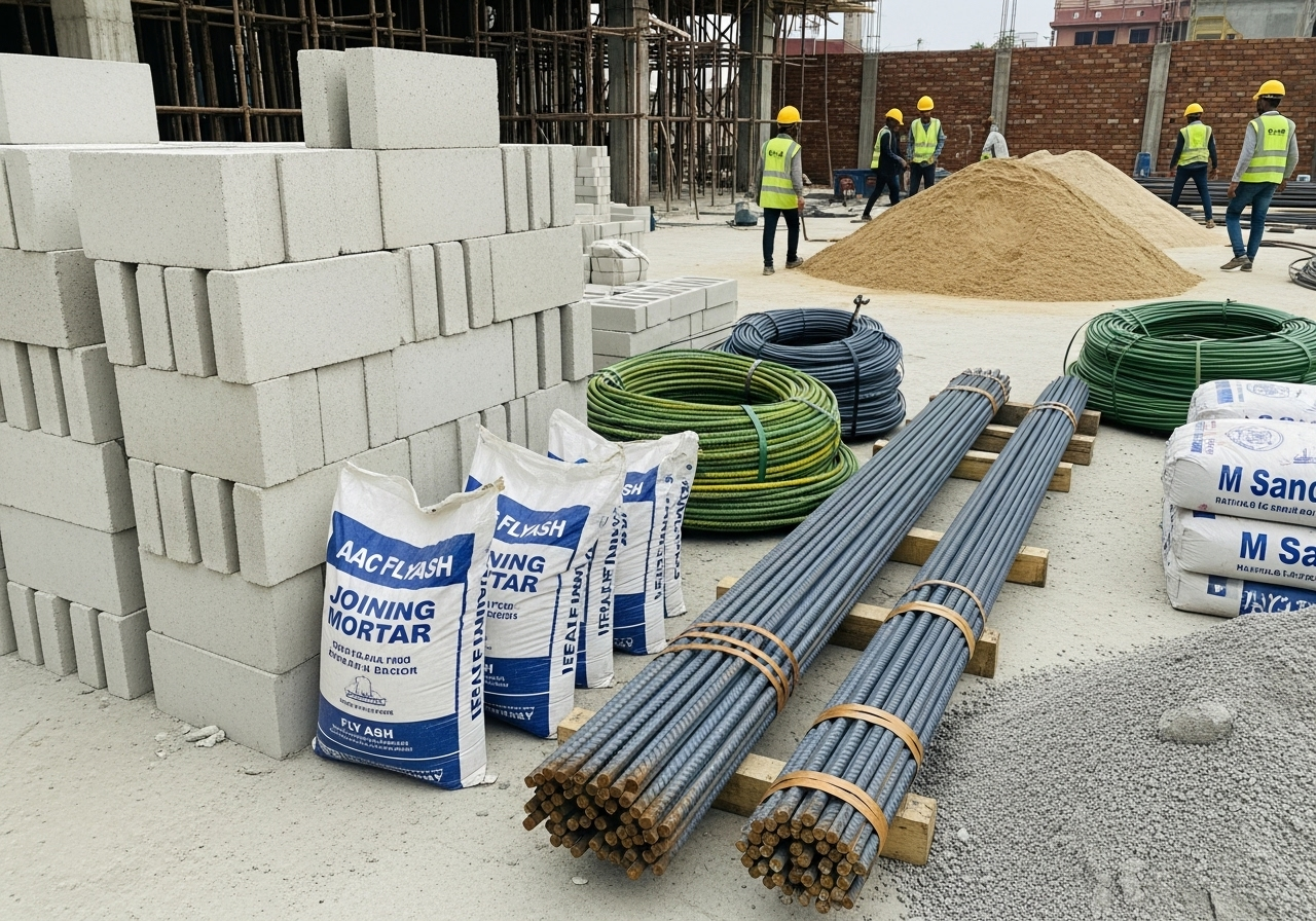 Modern Building Materials Exporter | AAC Blocks, Aluminum