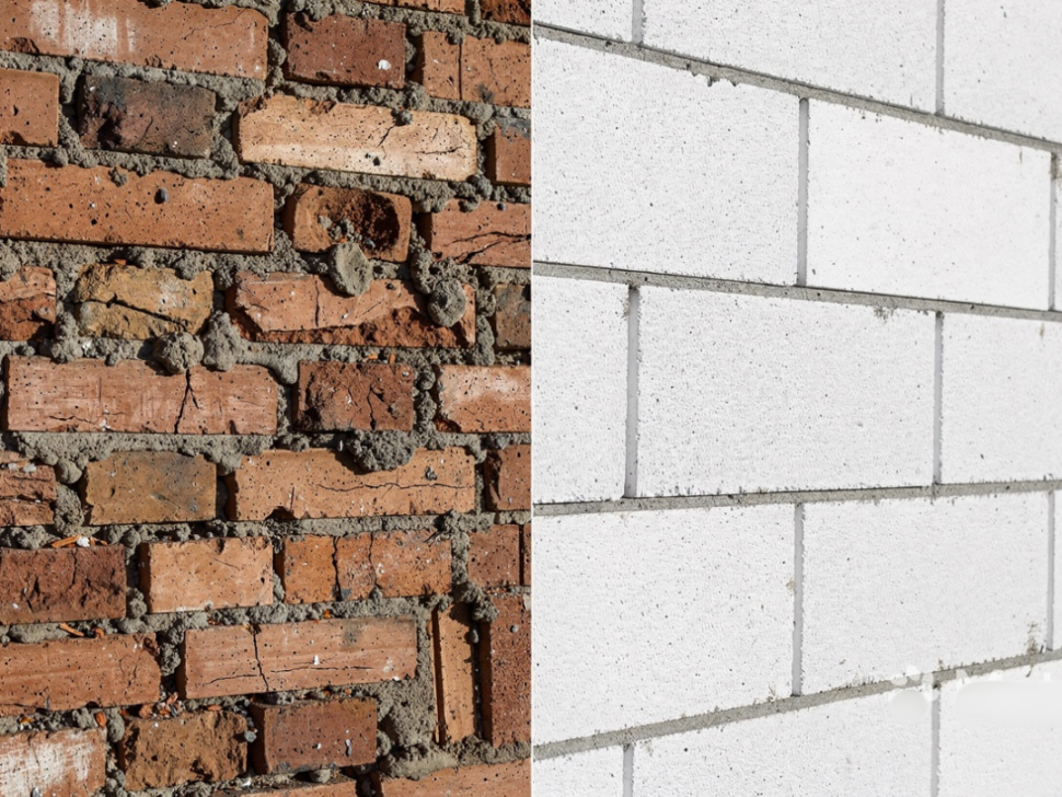 Aac blocks vs red bricks