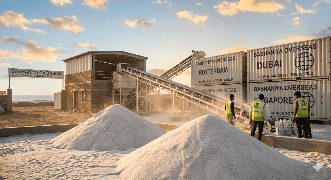 Silica sand exporter india